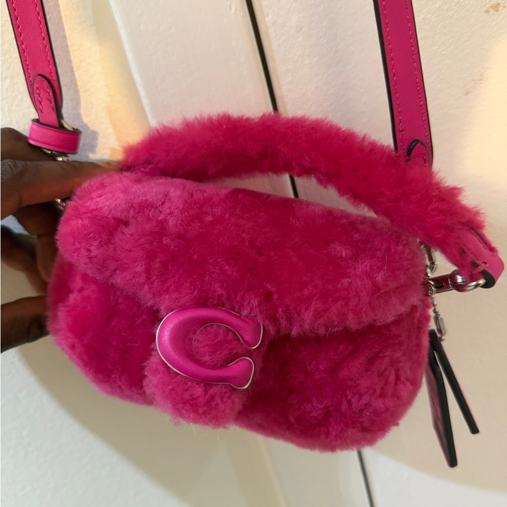 Coach Micro Tabby Faux Fur Women's Bag